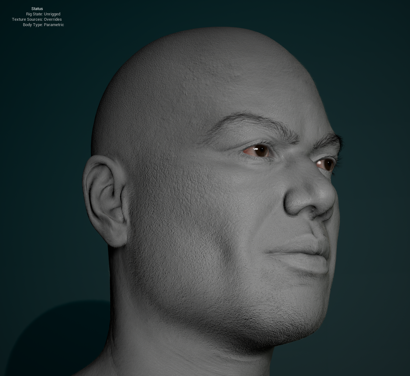 Christopher Judge — Base Mesh